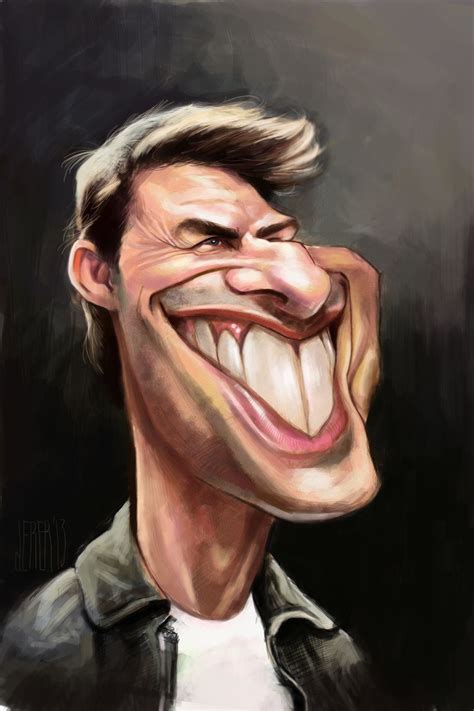 Tom Cruise Caricature Tom Cruise Art