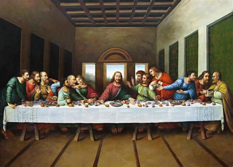Original Picture Of The Last Supper John C Wrights Journal