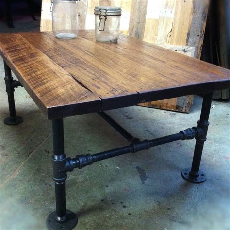 Custom Made Industrial Cast Iron Pipe Coffee Table By Jands Reclaimed