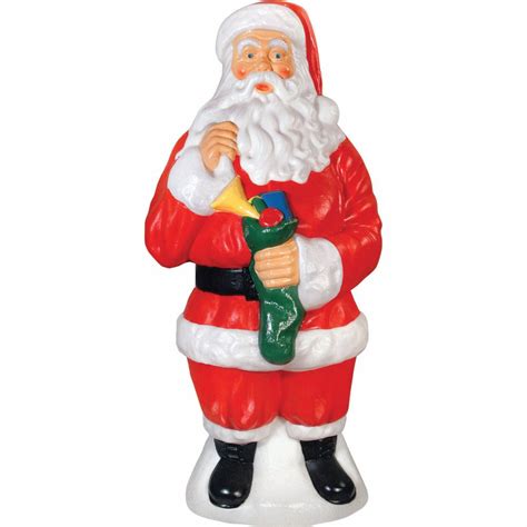 Blow mold decorations are upcoming in a big way for christmas 2019. Home for the Holidays Blow Mold Traditonal Santa Christmas ...