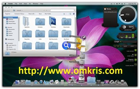Download Tema Apple Mac Os X Lion 107 Untuk Windows 7xp Om Kris