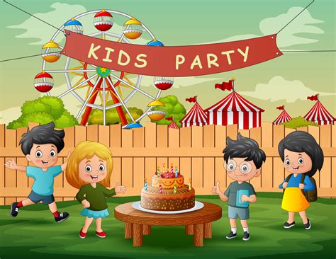 Kids Party Cartoon