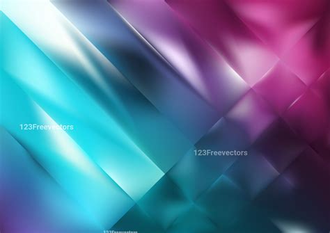 Abstract Pink And Blue Shiny Diagonal Stripes Background Graphic