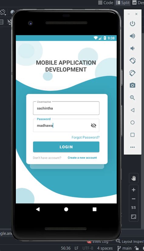 GitHub Sachintha00 Android Login UI Mobile Login UI Design