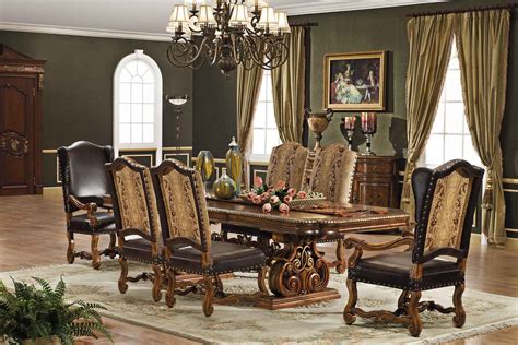 Irresistibly inviting, the versailles collection displays the unrivaled beauty of the traditional dining. Versailles Dining Table - Orleans International