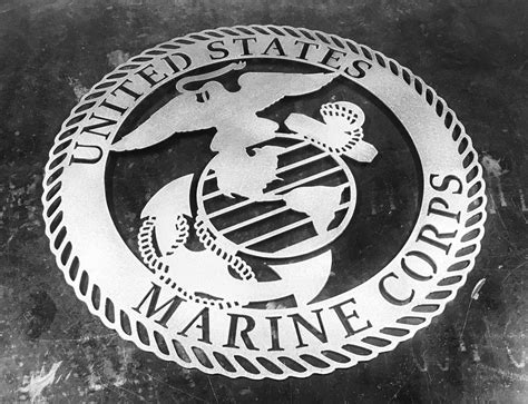 Usmc Logo United States Marine Corps Arkansas Metal Art
