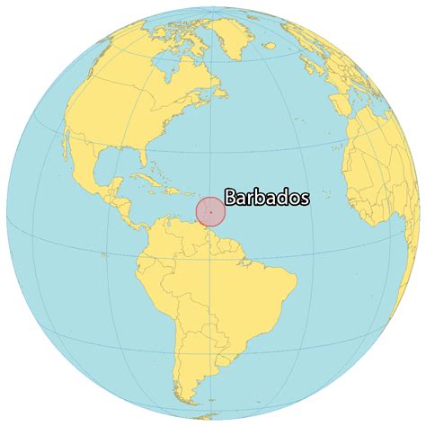 Map Of Barbados Gis Geography