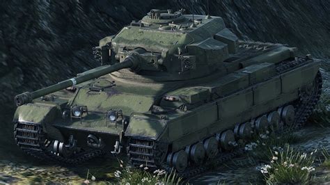 World Of Tanks Caernarvon лучший тяж 8 уровня Youtube