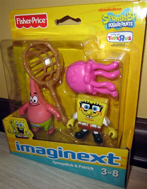 Spongebob Patrick Imaginext Toys R Us Exclusive Action Figures