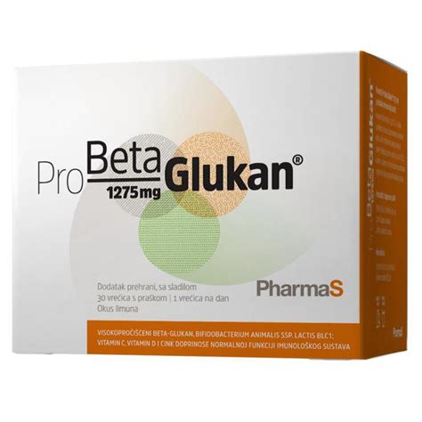 Pro Beta Glukan VreĆ 30x1275mg Pharmas