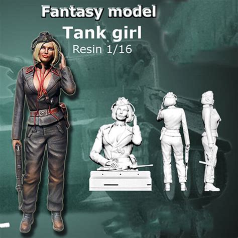 116 Scale Fantasy Model Kits Tang Girl Unpainted Resin Figure Female