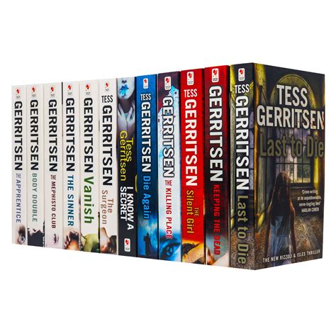 Tess Gerritsen Rizzoli And Isles Thriller 12 Books Collection Set Apprentice I Know A Secret