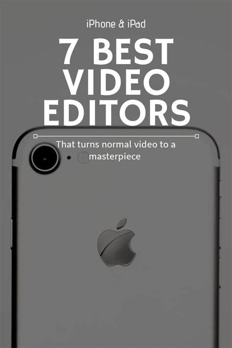A variety of free video editing software will allow you to edit your video right on your favorite mobile device. 9 Best Video Editing apps for iPad and iPhone (2020, Free ...