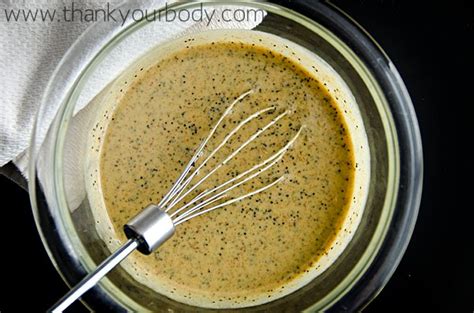 Recipe Poppy Seed Honey Mustard Dressing