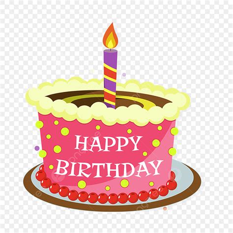 Cute Birthday Cake Clipart Transparent Png Hd Cute Cartoon Birthday
