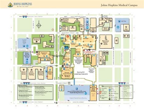 Johns Hopkins Hospital Map