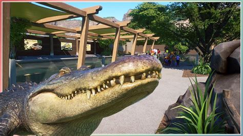 American Alligator Habitat Sequora Zoo Planet Zoo Speed Build Youtube