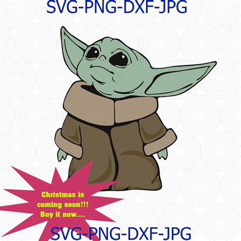 281 Free Svg Of Baby Yoda SVG PNG EPS DXF File