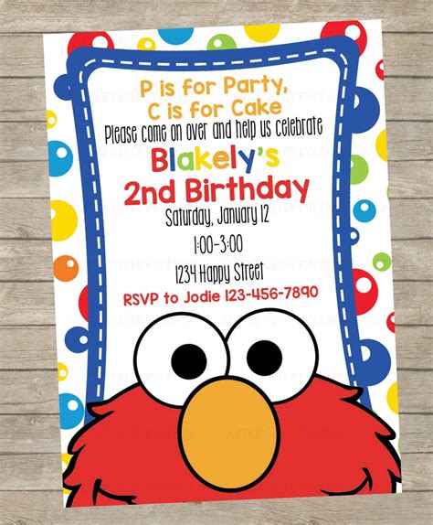 Elmo Birthday Invitation Emma S Birthday Pinterest Elmo Birthday My Xxx Hot Girl