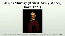 James Murray (British Army officer, born 1721) - YouTube