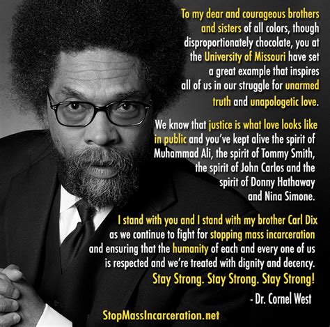 Statement From Cornel West 11122015 Stay Strong Stay