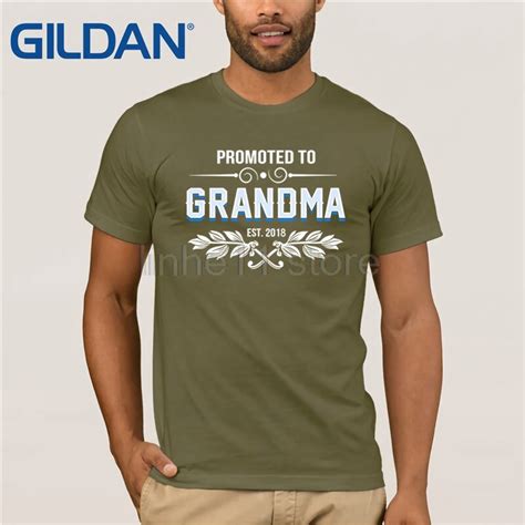 Gildan Promoted To Grandma Shirt Promoted To Grandma Est 2019 Mothers