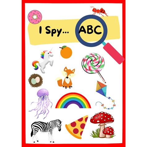 I Spy Abc Laminated Learning Letter Sounds Shopee Philippines