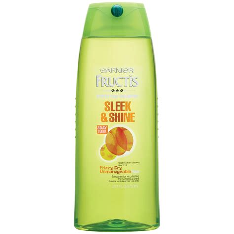 Garnier Fructis Sleek And Shine Fortifying Shampoo For Frizzy Dry