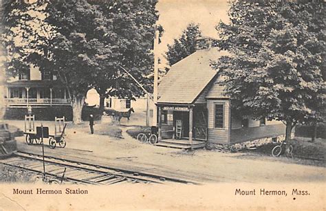 Mount Hermon Station Mount Hermon Mass Usa Massachusetts Train