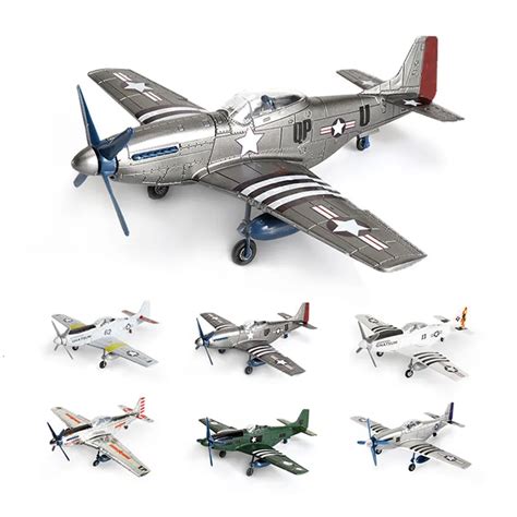 3d Puzzles 148 Mustang P 51d Fighter 4d Assemble Model American Wwii