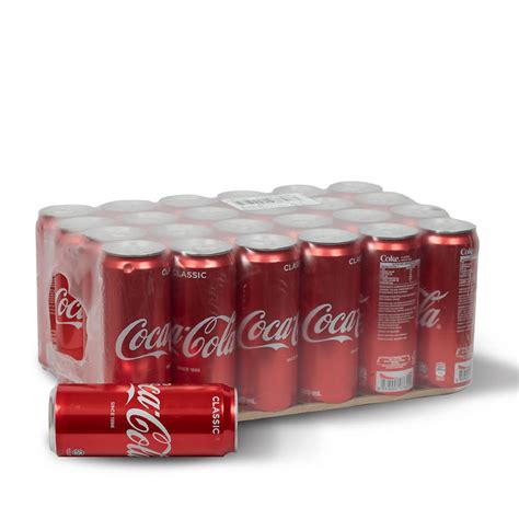 Cocacola Coke Can Soft Drinks 330 Ml 24 Piecesfull Case Mawola Traders