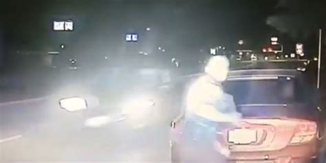 Texas Cop Narrowly Misses Getting Hit By Drunk Driver Video Shows