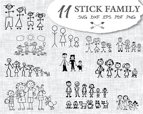 Free Stick Figure Family Svg Zombie We Ate Your Stick Family Svg Cut Files Instant Download Download 3098 Family Cliparts For Free