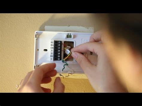 Wire customizable silicone insulation blue/yellow/black/white/red/green high temperature resistance electric wire. Install the Sensi thermostat in a few minutes - YouTube