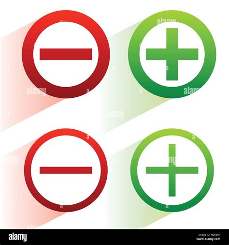 Plus Minus Signs Addition Subtraction Icons Symbols With Diagonal