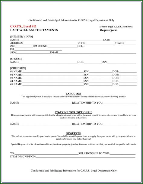 Michigan divorce forms free download elegant free printable last will and testament blank forms texas form. Printable Last Will And Testament Forms Ontario Canada ...