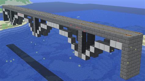 Double Span Arch Bridge Minecraft Map
