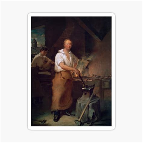 Pat Lyon At The Forge 1826 1827 By John Neagle Sticker For Sale By