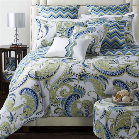 Blue And Green Bedding Sets Paisley Bedding Duvet Sets Green Bedding