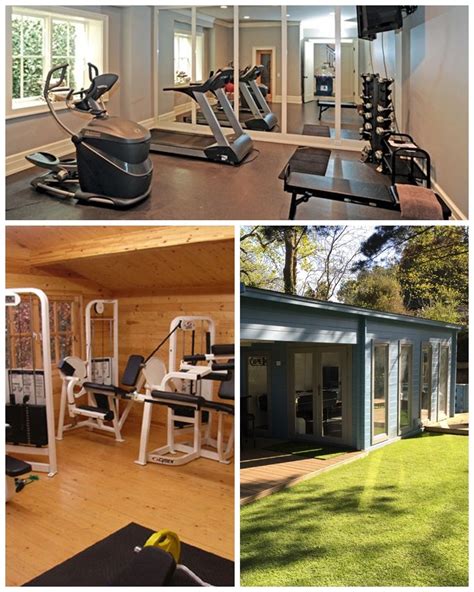 Home Gym In London Or Surrey Our Log Cabins Are Perfect