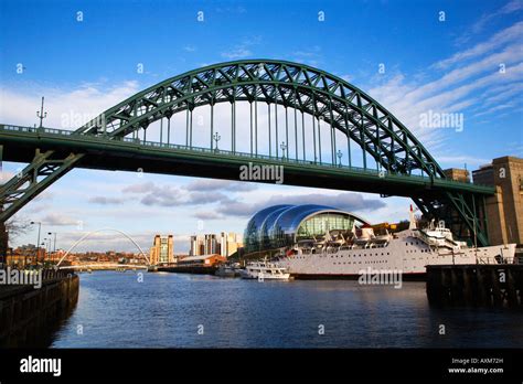 Tyne Bridge Newcastle Gateshead England Stock Photo Royalty Free Image