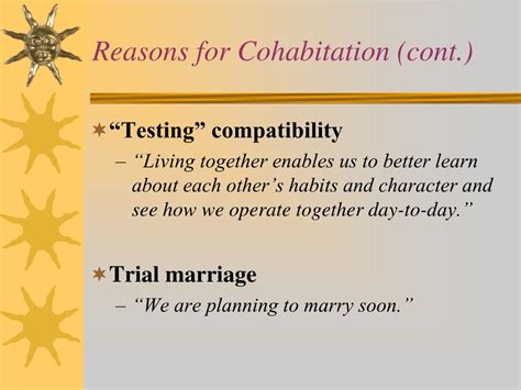Ppt Cohabitation Powerpoint Presentation Free Download Id 4835413