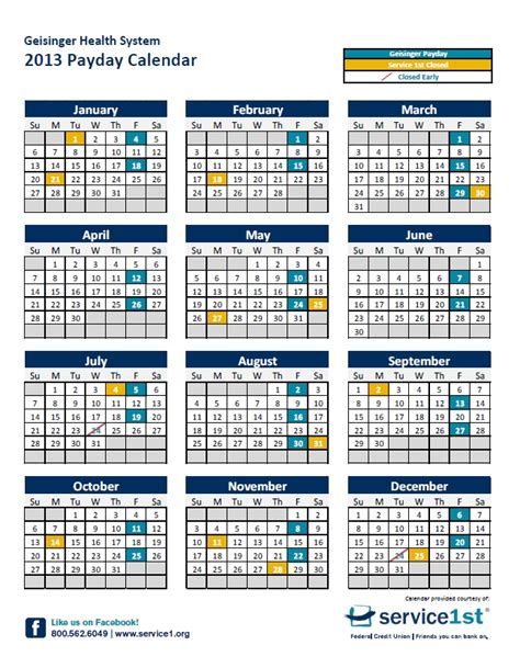 Gsa Payroll Calendar 2017 Calendar 2017
