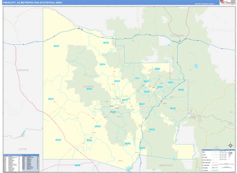 Maps Of Prescott Metro Area Arizona