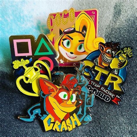 Crash Bandicoot Brasil 🇧🇷 En Instagram “aqueles Pins Que A Gente Adoraria Colecionar Mas Custam