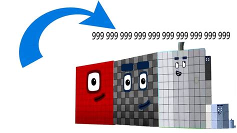 Numberblocks Count To 999 999 999 999 999 999 999 999 999 999 Youtube