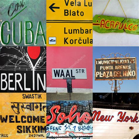 World Travel Signs — Stock Photo © Piccaya 9664672