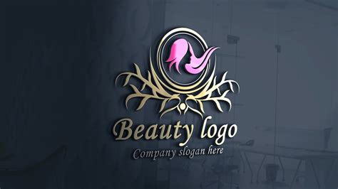 Luxury Beauty Logo Design Photoshop Tutorial Youtube