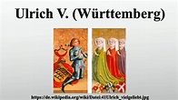 Ulrich V. (Württemberg) - YouTube