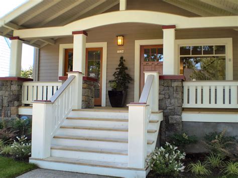 Porch Railing Ideas For Steps How To Design Front Porch Designs For